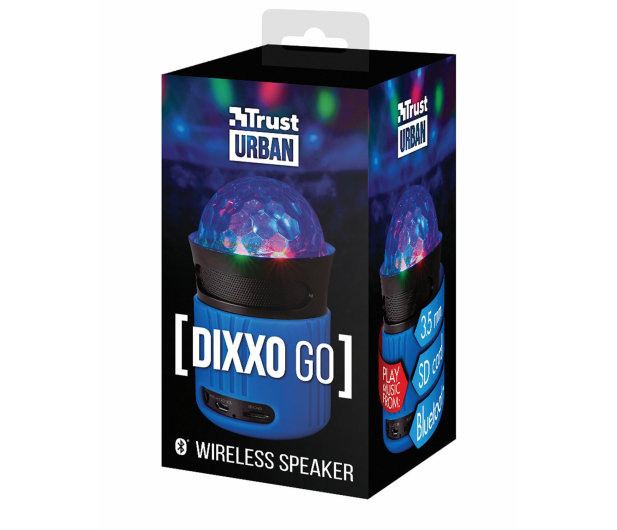 Trust GŁOŚNIK BT TRUST Dixxo Go with party lights Niebieski # - 1436178 - zdjęcie 3